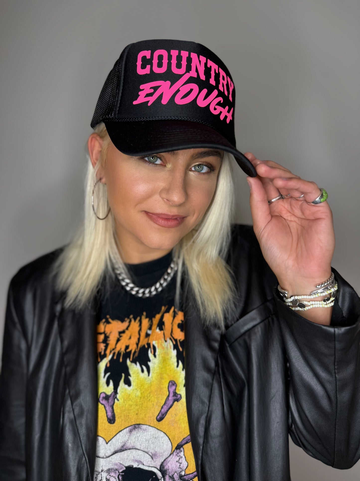 Country Enough Reflective Trucker